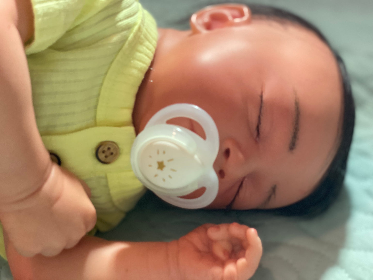 Realborn Katie Sleeping (18" Reborn Doll) Painted And Rooted